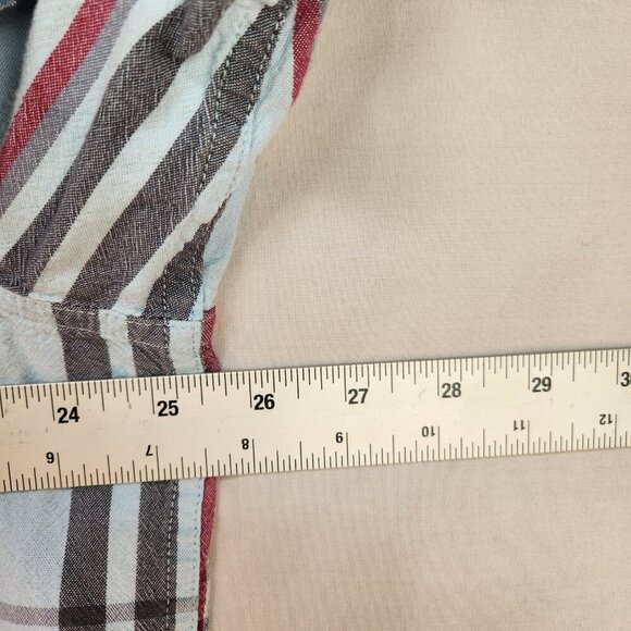 Carhartt Loose Fit Button Up Short Sleeve Plaid Shirt Men's XL  Workwear Ranch - Picture 4 of 8